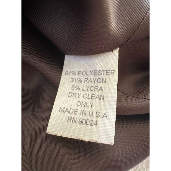 Rebecca Taylor women’s chocolate brown jacket size small - Picture 9 of 9